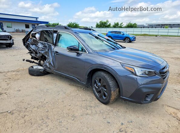 4S4BTGLD6M3167602 2021 SUBARU OUTBACK Gray Delantero derecho