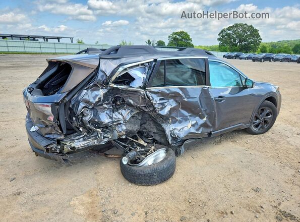 4S4BTGLD6M3167602 2021 SUBARU OUTBACK Gray Trasero derecho