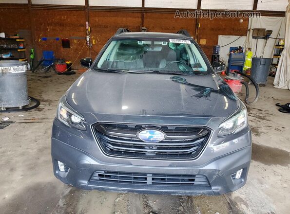 4S4BTGLD9N3184587 2022 SUBARU OUTBACK Gray Вид спереду