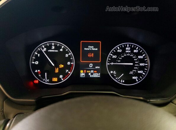 4S4BTGLD9N3184587 2022 SUBARU OUTBACK Gray Вид щитка приладів