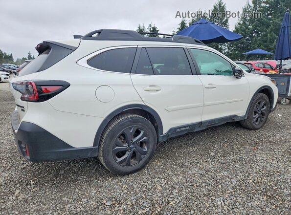 4S4BTGLDXM3125773 2021 SUBARU OUTBACK White Задня права чверть
