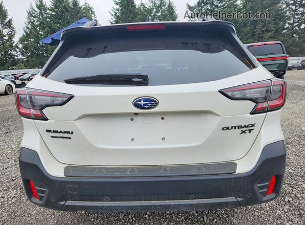 4S4BTGLDXM3125773 2021 SUBARU OUTBACK White Вид ззаду