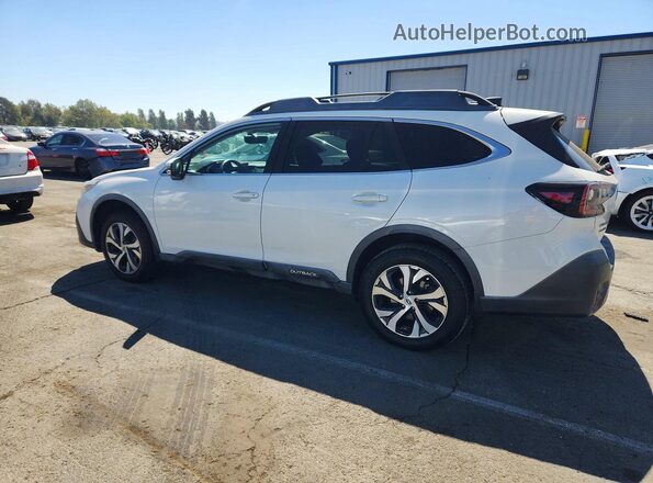 4S4BTGND2L3137041 2020 SUBARU OUTBACK Белый Задняя левая четверть