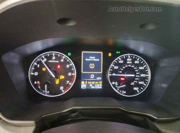 4S4BTGND6R3107548 2024 SUBARU OUTBACK Blue Vista del cuadro de instrumentos