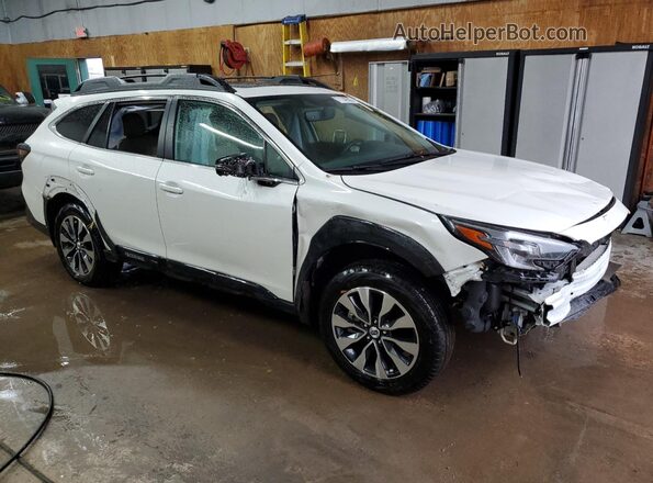 4S4BTGND6R3176465 2024 SUBARU OUTBACK White Delantero derecho