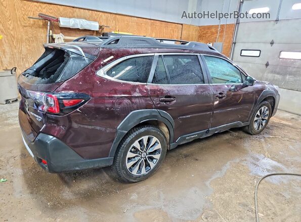 4S4BTGND7R3263159 2024 SUBARU OUTBACK Purple Trasero derecho