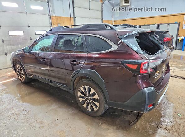 4S4BTGND7R3263159 2024 SUBARU OUTBACK Purple Trasero izquierdo