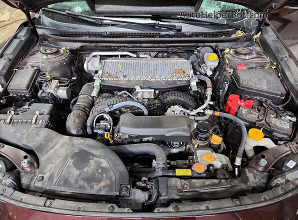 4S4BTGND7R3263159 2024 SUBARU OUTBACK Purple Vista del compartimento del motor
