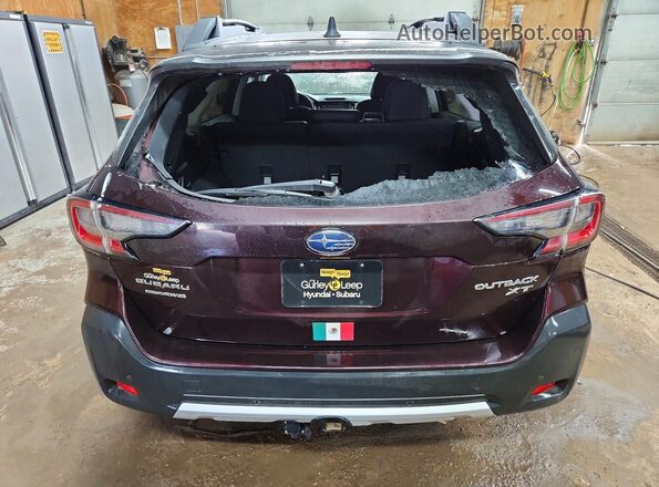 4S4BTGND7R3263159 2024 SUBARU OUTBACK Purple Vista trasera