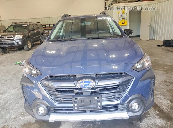 4S4BTGNDXS3296808 2025 SUBARU OUTBACK Синий Вид спереди