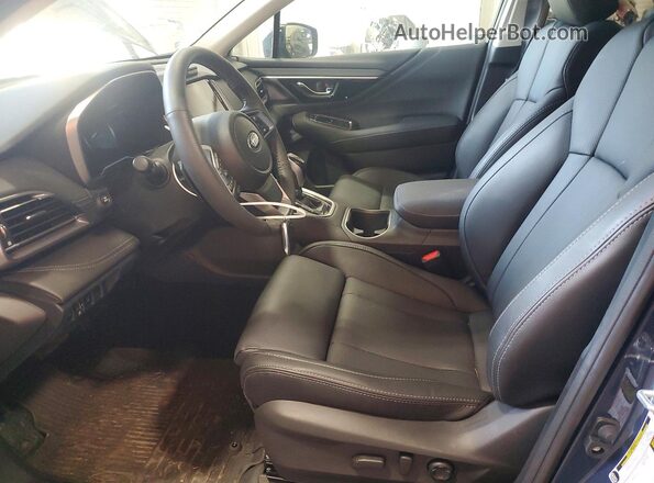 4S4BTGNDXS3296808 2025 SUBARU OUTBACK Синий Вид салона спереди
