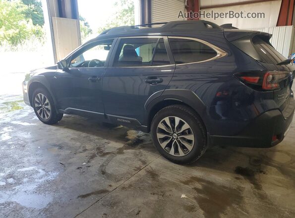 4S4BTGNDXS3296808 2025 SUBARU OUTBACK Синий Задняя левая четверть