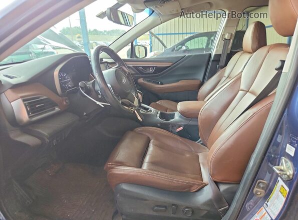 4S4BTGPD0L3205074 2020 SUBARU OUTBACK Blue Вид салону спереду
