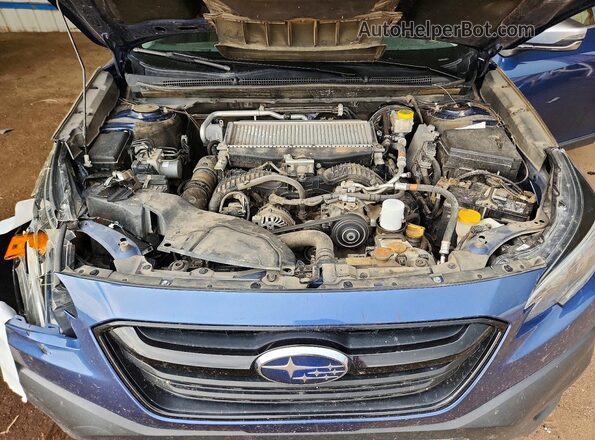 4S4BTGPD0L3205074 2020 SUBARU OUTBACK Blue Вид задньої частини салону
