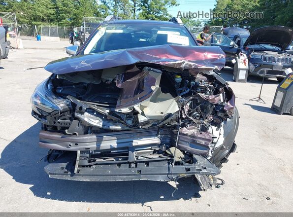 4S4BTGPD0S3319204 2025 SUBARU OUTBACK Красный Вид спереди