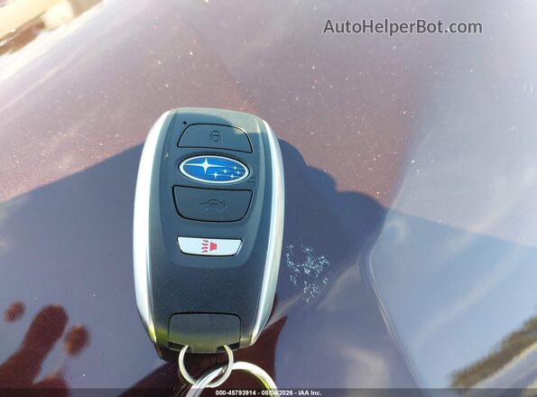 4S4BTGPD0S3319204 2025 SUBARU OUTBACK Красный Вид панели приборов
