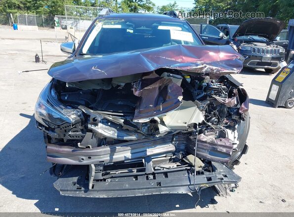 4S4BTGPD0S3319204 2025 SUBARU OUTBACK Красный Вид задней части салона