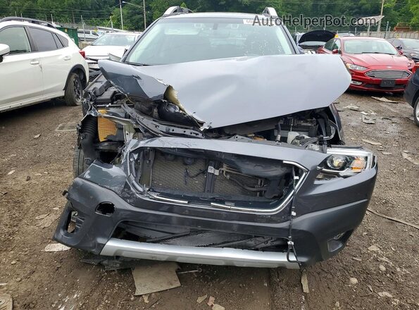 4S4BTGPD1M3229157 2021 SUBARU OUTBACK Gray Вид спереду