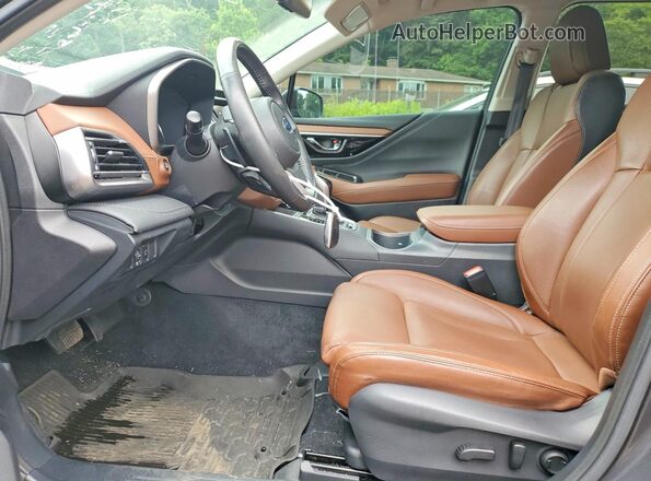 4S4BTGPD1M3229157 2021 SUBARU OUTBACK Gray Вид салону спереду