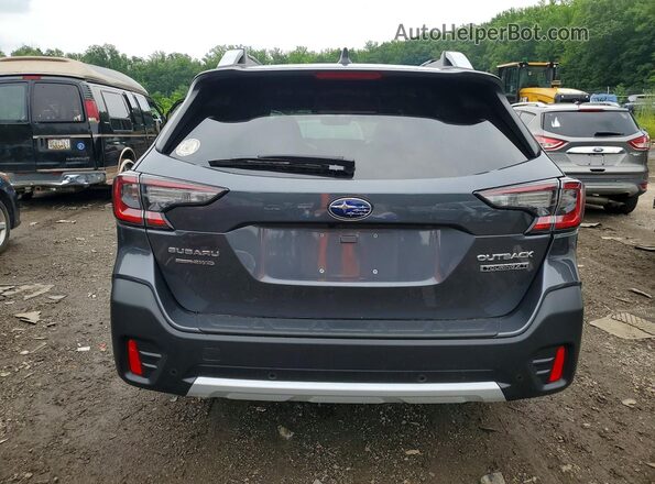 4S4BTGPD1M3229157 2021 SUBARU OUTBACK Gray Вид ззаду
