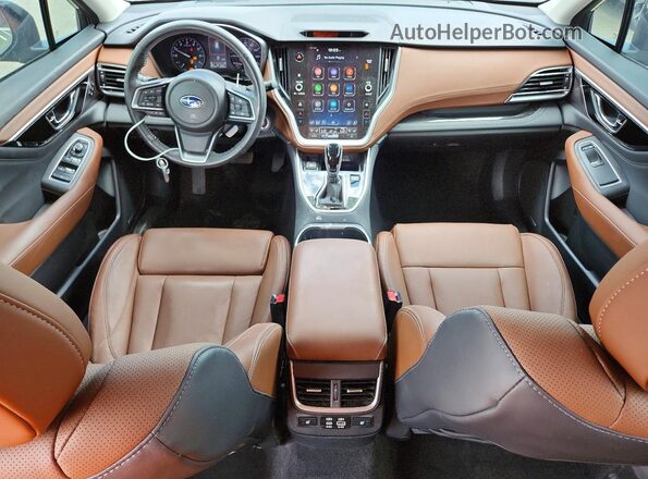 4S4BTGPD2R3216781 2024 SUBARU OUTBACK Зеленый Вид панели приборов
