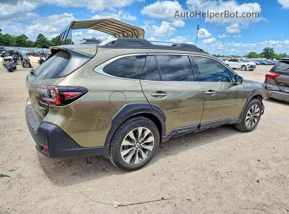 4S4BTGPD2R3216781 2024 SUBARU OUTBACK Зеленый Задняя правая четверть