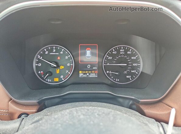 4S4BTGPD2R3216781 2024 SUBARU OUTBACK Зеленый Вид щитка приборов