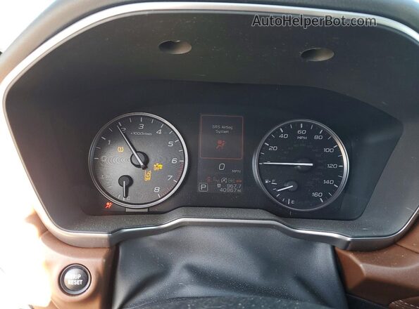 4S4BTGPD3N3213155 2022 SUBARU OUTBACK Серый Вид щитка приборов
