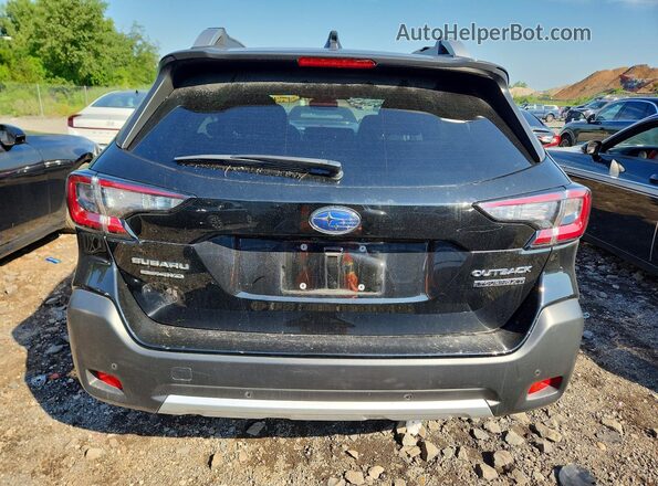 4S4BTGPD3S3201096 2025 SUBARU OUTBACK Черный Вид сзади