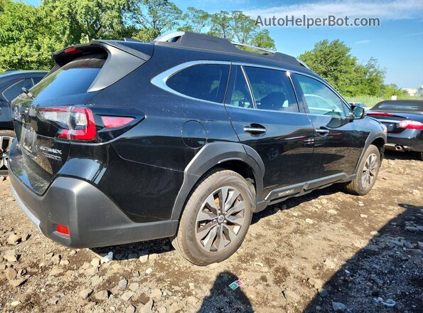 4S4BTGPD3S3201096 2025 SUBARU OUTBACK Черный Задняя правая четверть