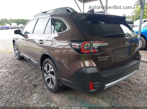 4S4BTGPD4M3116187 2021 SUBARU OUTBACK Brown Հետևի ձախ