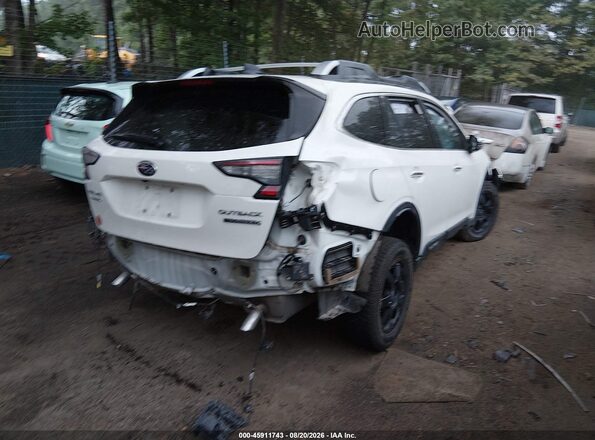 4S4BTGPD4M3153899 2021 SUBARU OUTBACK White უკანა მარჯვენა