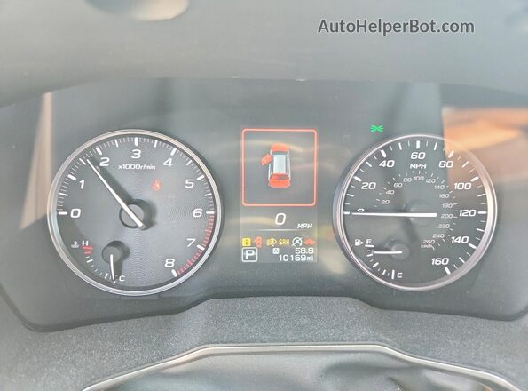 4S4BTGPD7S3159967 2025 SUBARU OUTBACK Gold Vista del cuadro de instrumentos