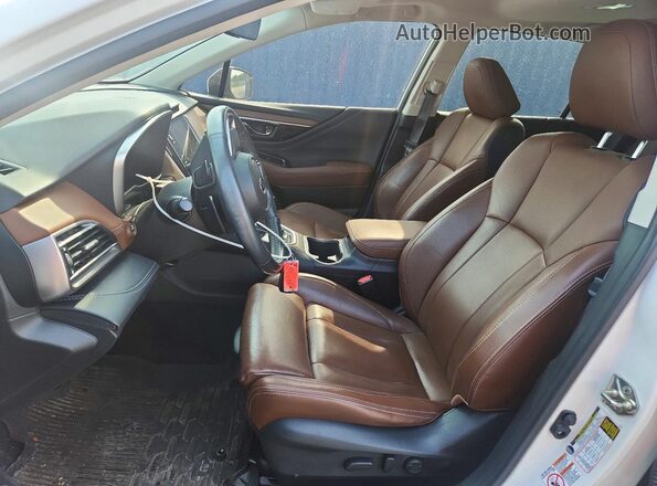 4S4BTGPD9L3135459 2020 SUBARU OUTBACK White Вид салону спереду