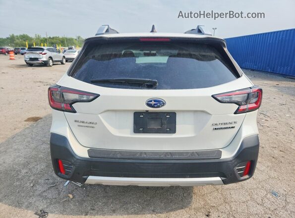 4S4BTGPD9L3135459 2020 SUBARU OUTBACK White Вид ззаду