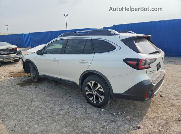 4S4BTGPD9L3135459 2020 SUBARU OUTBACK White Задня ліва чверть