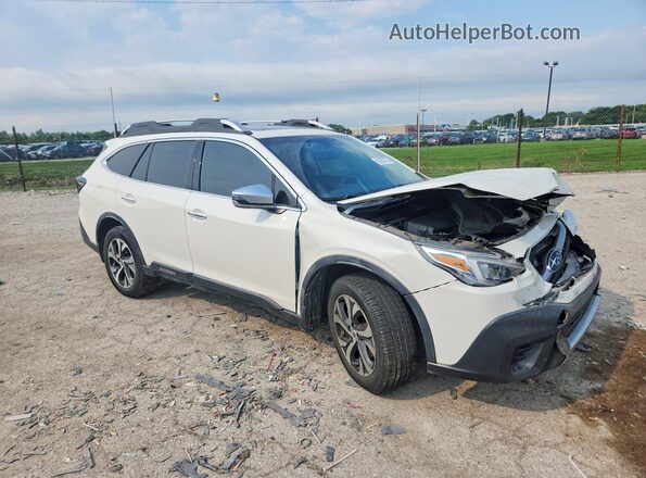 4S4BTGPD9L3135459 2020 SUBARU OUTBACK White Передня права чверть