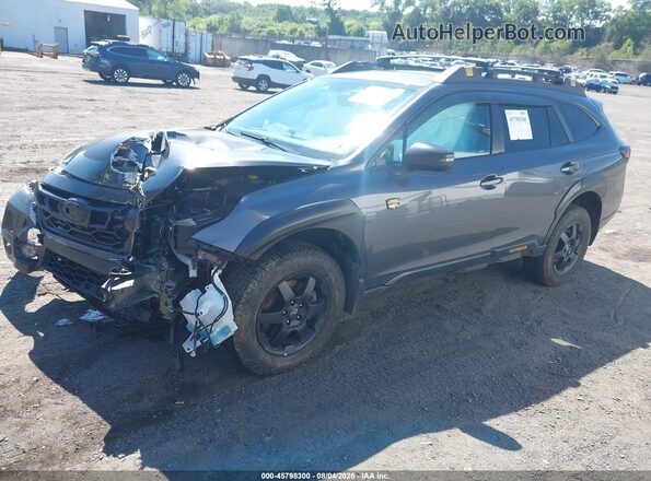 4S4BTGSD5R3231119 2024 SUBARU OUTBACK Gray Front left