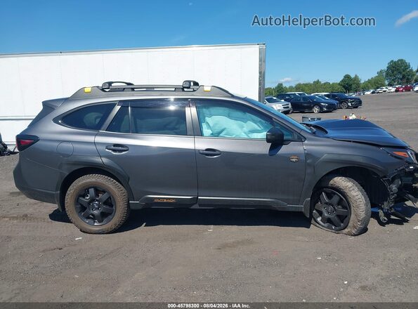 4S4BTGSD5R3231119 2024 SUBARU OUTBACK Gray Rear interior view