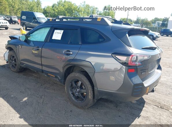 4S4BTGSD5R3231119 2024 SUBARU OUTBACK Gray Rear left