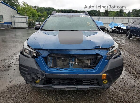4S4BTGSD8N3178703 2022 SUBARU OUTBACK Blue Vista frontal