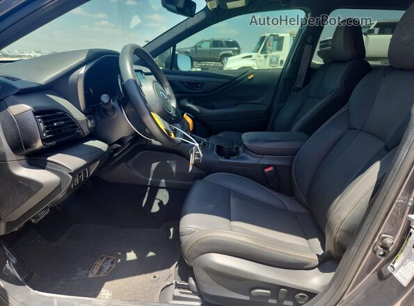 4S4BTGSDXR3286567 2024 SUBARU OUTBACK Gray Vista interior delantera