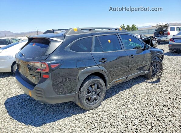4S4BTGUD0P3166853 2023 SUBARU OUTBACK Черный Задняя правая четверть