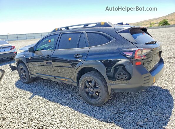 4S4BTGUD0P3166853 2023 SUBARU OUTBACK Черный Задняя левая четверть