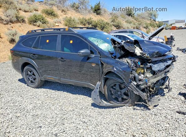4S4BTGUD0P3166853 2023 SUBARU OUTBACK Черный Передняя правая четверть