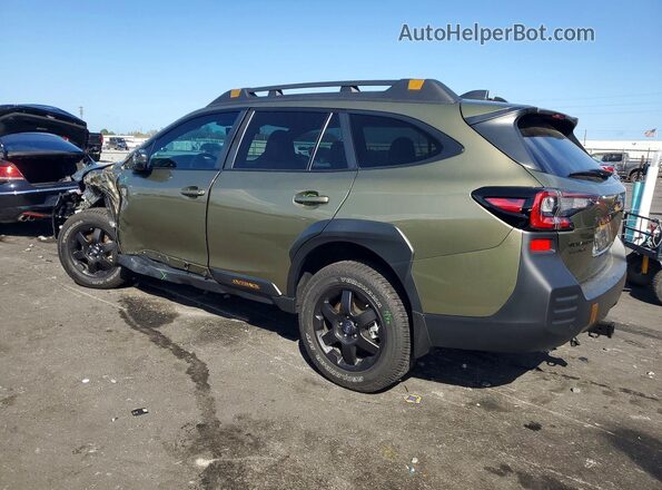 4S4BTGUD0S3321779 2025 SUBARU OUTBACK Green Задня ліва чверть