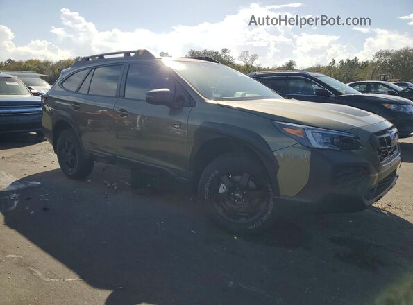 4S4BTGUD0S3321779 2025 SUBARU OUTBACK Green Передня права чверть