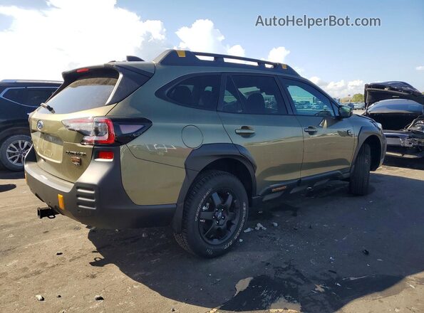4S4BTGUD0S3321779 2025 SUBARU OUTBACK Green Задня права чверть