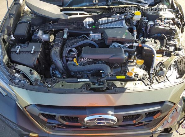 4S4BTGUD0S3321779 2025 SUBARU OUTBACK Green Вид підкапотного простору