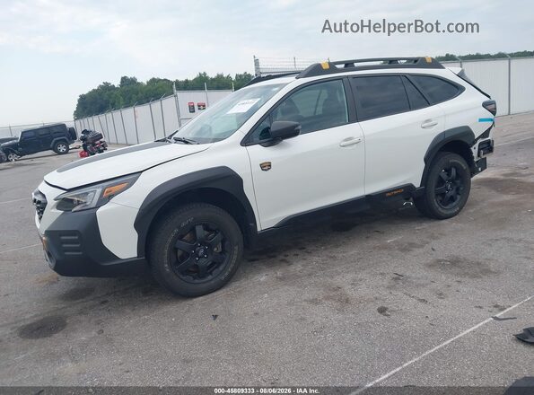 4S4BTGUD1P3200766 2023 SUBARU OUTBACK Белый Передняя левая четверть